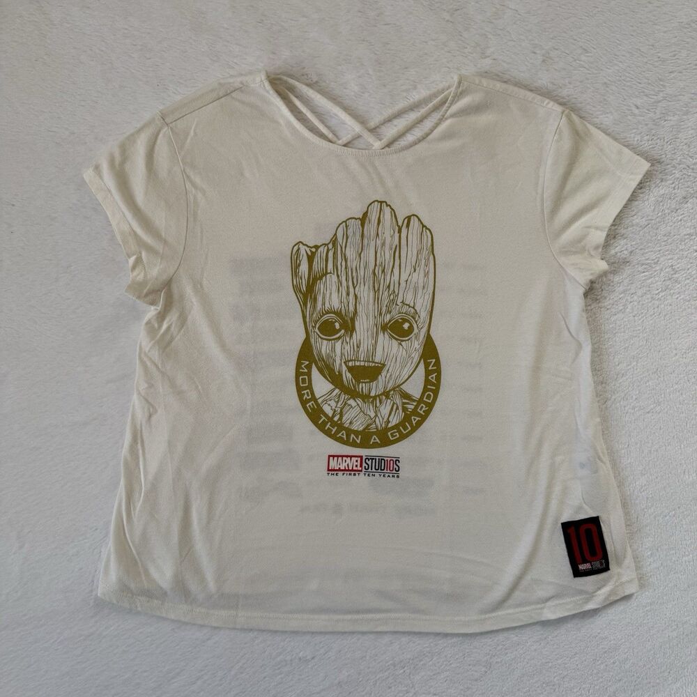 Groot More Than A Guardian Marvel Studios 10 Years Shirt Size Small